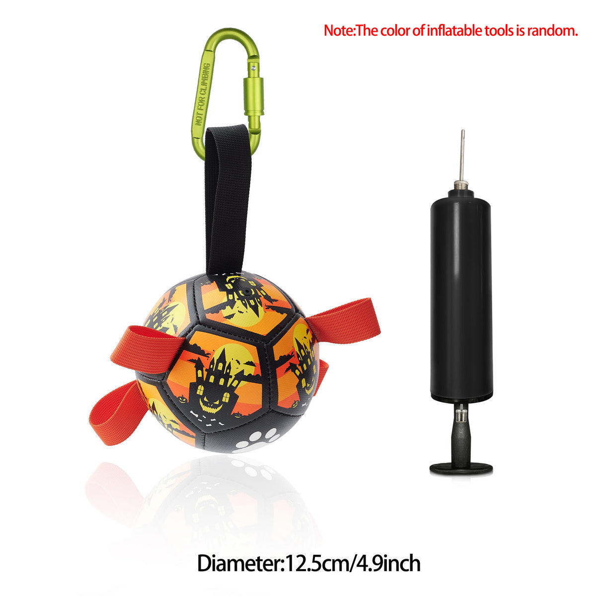 Juguete de fútbol inflable de entrenamiento para perros