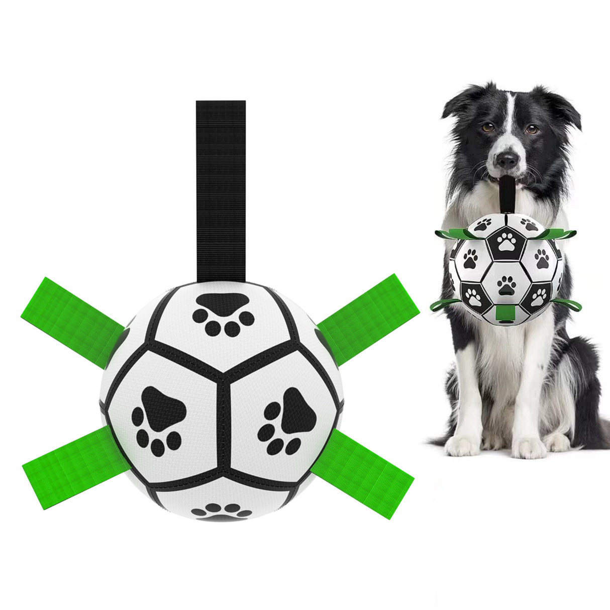 Juguete de fútbol inflable de entrenamiento para perros