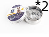 Collar Repelente de Insectos Ajustable para Perros y Gatos