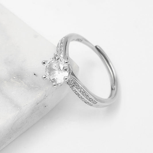 Women's Simple Fashion Personality Six-claw Ring