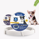 Collar Repelente de Insectos Ajustable para Perros y Gatos