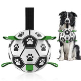 Juguete de fútbol inflable de entrenamiento para perros