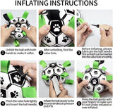 Juguete de fútbol inflable de entrenamiento para perros
