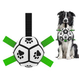 Juguete de fútbol inflable de entrenamiento para perros