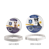 Collar Repelente de Insectos Ajustable para Perros y Gatos
