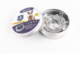 Collar Repelente de Insectos Ajustable para Perros y Gatos