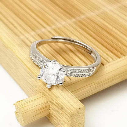 Women's Simple Fashion Personality Six-claw Ring