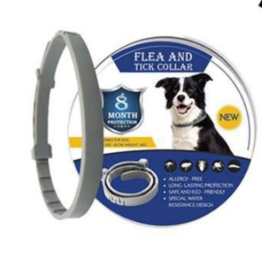 Collar Repelente de Insectos Ajustable para Perros y Gatos